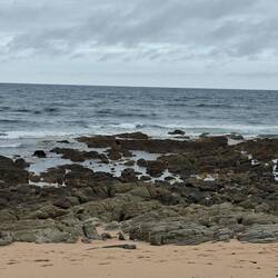 Beautiful rocks at the tidal pool.