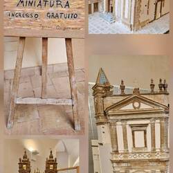 Z.B. die Kirchen in Miniatur