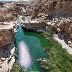 Wasserstelle im Wadi Ayoun