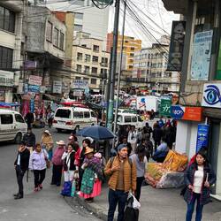 Gewusel in den Straßen