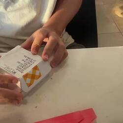 Und hier unser Burger ohne Brötchen Experiment...🤣