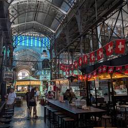 Another cool, huge indoor market. South America has lots of these.