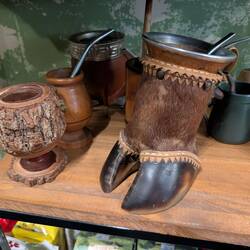 If you want to get fancy you can drink it out of a hoof