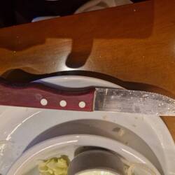 The killer knives they use here for steak