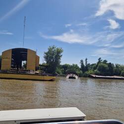 Sunken boat