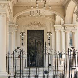 Front door of the Tigre Museum of Art