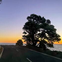 Die westliche Küstenstrasse, direkt am Wasser entlang, ist für uns eine der schönsten Strassen