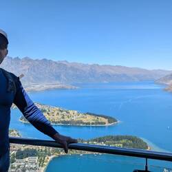 Top of the gondola in Queenstown