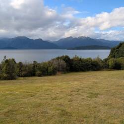 Lake Wakatipu from just outside the subdivision where we stayed.
