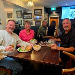 So long, Queenstown! Our final meal there.