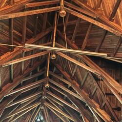 Kirche im neugotischen Stil aus Holz gebaut (Auckland) 1886-97