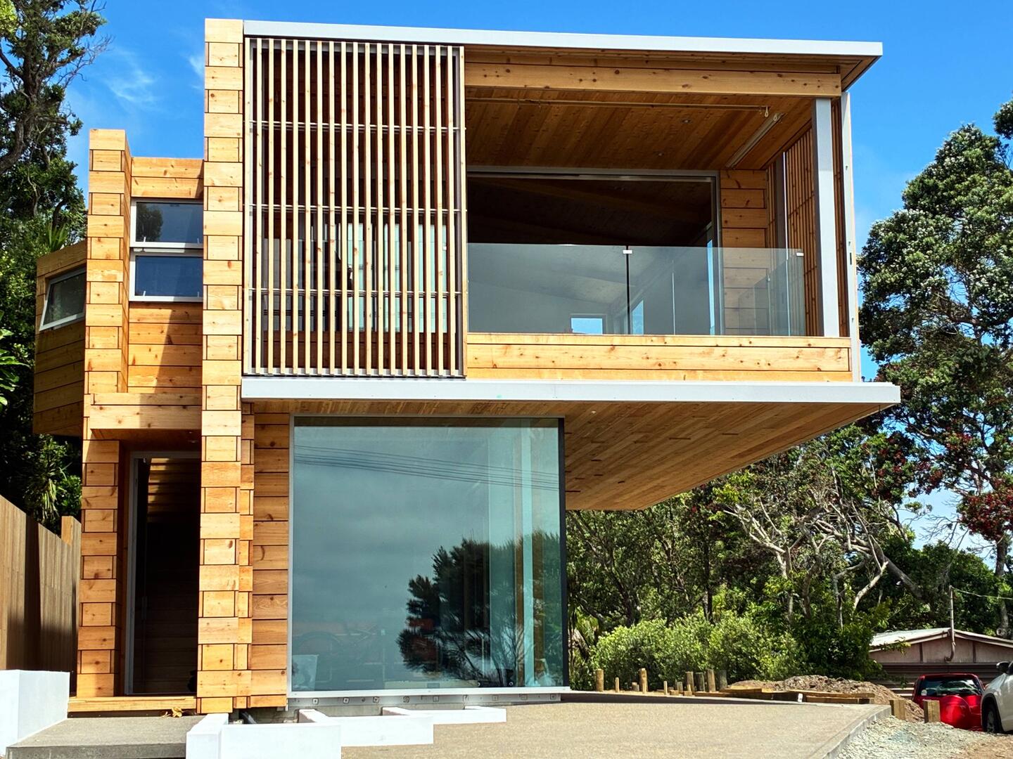 Modernes Haus mit Seesicht in Wellington