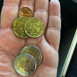 So sehen sie aus, die Neuen, inklusive kleiner Brauner, abgeschafft in vielen EU Staaten