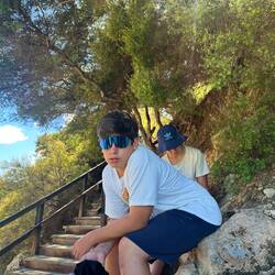 Unsere hochmotivierten Jungs... 😁