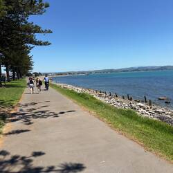 This is part of the Great Trail we bikes today that allows biking all around the country