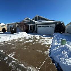 Oh darn. We missed the weather back home. Thanks Bill and Rich for shoveling