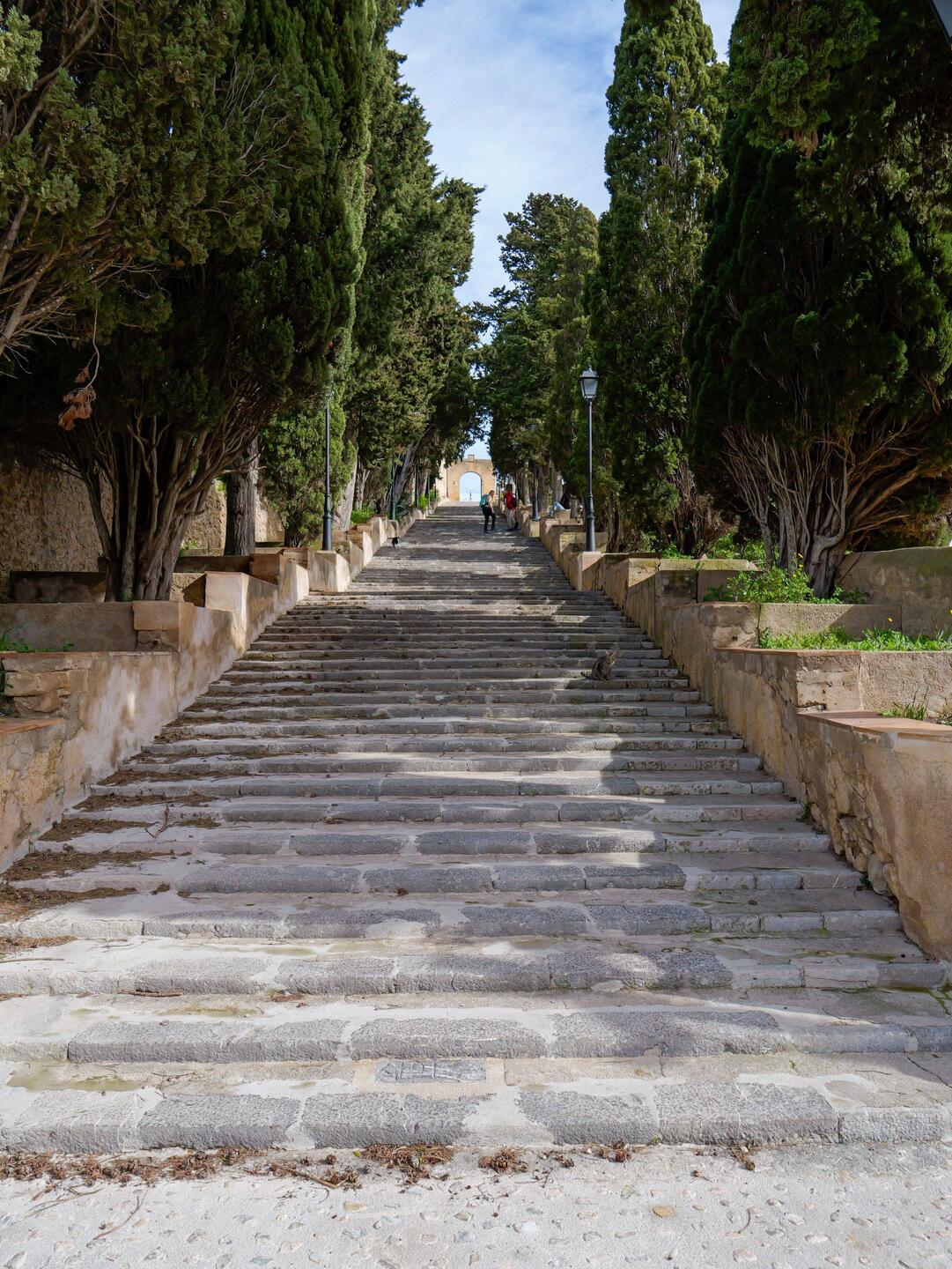 Aufstieg zum Kalvarienberg