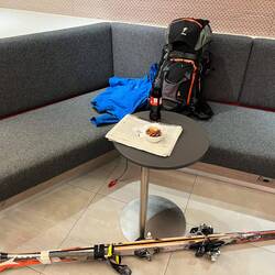 Die ÖBB Lounge getestet- ok - aber am Flughafen gibt es bessere...