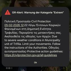 Die Meldung haben wir bereits so oft erhalten, dass wir nicht mehr gleich in Panik verfallen.