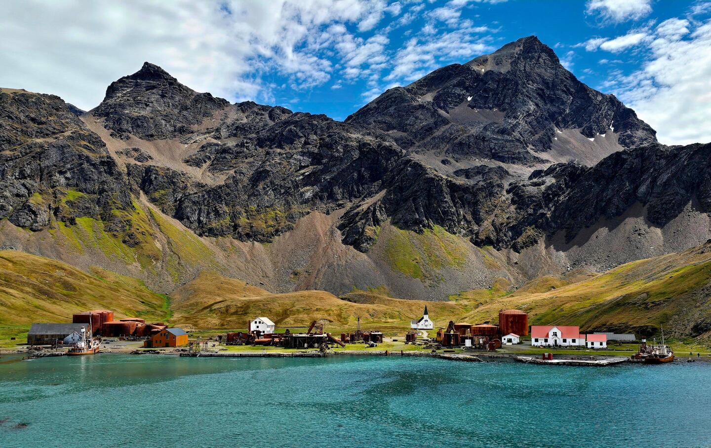 Grytviken from Ship