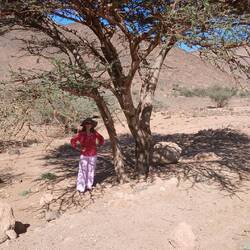 Bei 27 Grad heute mal in Sandalen und Sonnenhut