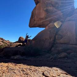 Wie der Fels da stand 🤗