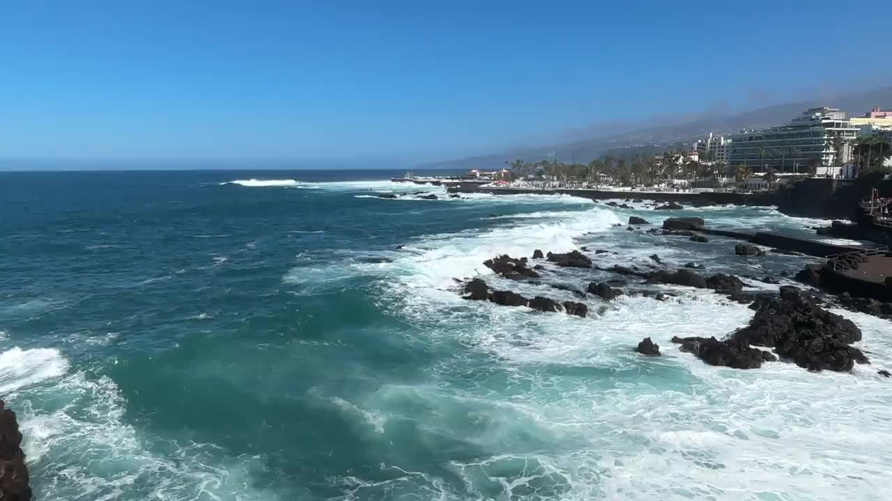 Atlantik vor Puerto de la Cruz. Nicht ungefährlich!