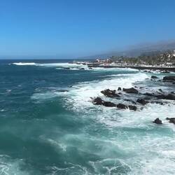 Atlantik vor Puerto de la Cruz. Nicht ungefährlich!