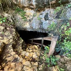 We almost missed the entrance