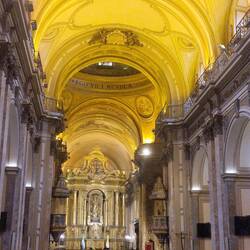 The beautiful Cathedral where Pope Francis was a priest