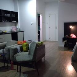 Unser Apartment. Es gibt sogar noch ein zweites Schlafzimmer.