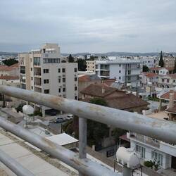 Blick von der Dachterrasse.