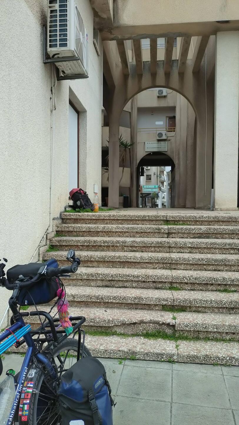 Hier vermuteten wir unser Apartment nun überhaupt nicht.