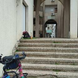 Hier vermuteten wir unser Apartment nun überhaupt nicht.