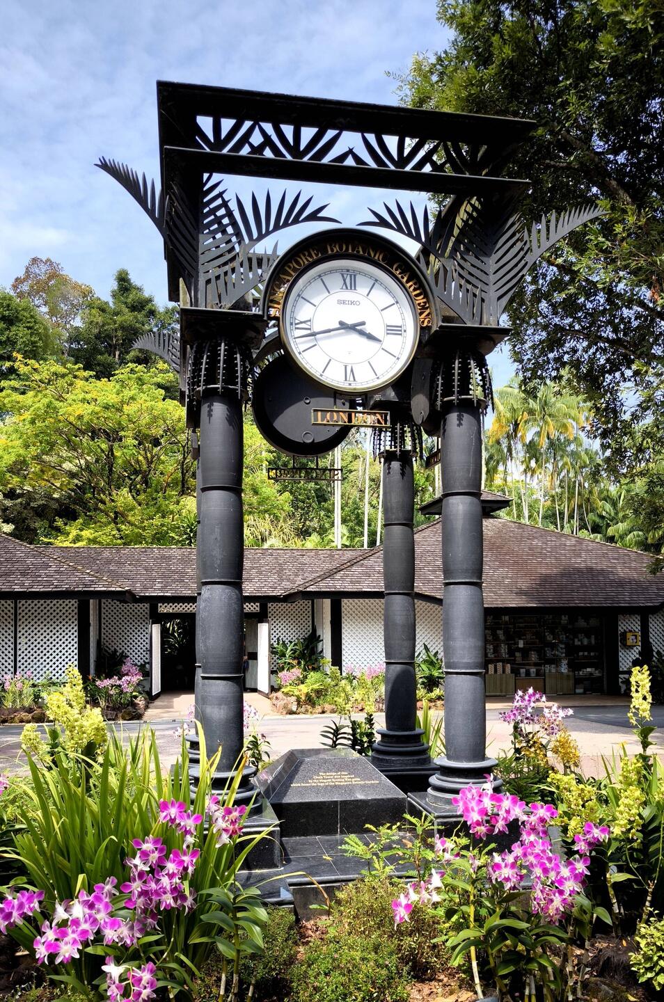 Londoner Zeit im Botanischen Garten Singapur