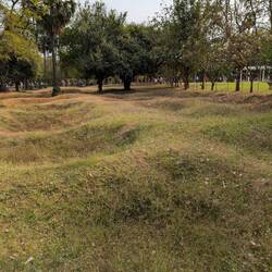 Jede Mulde ist ein Massengrab - man läuft auf Toten