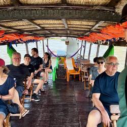 C'est parti pour la grande balade en bateau 🤗🤩