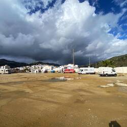 Unser heutiger Übernachtungsplatz.