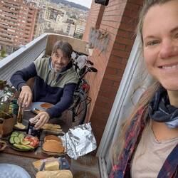 Reunión mit Alex und den besten Pancakes