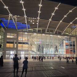 Event Plaza vor dem Marina Bay Sands Hotel