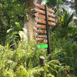 Alles sehr gut ausgeschildert