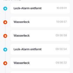 Wasser-Alarm