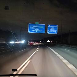 ... wir nähern uns der Grenze zu Frankreich