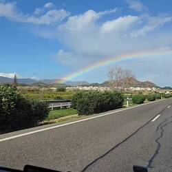 ... und wieder ein Regenbogen 🌈 😯