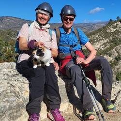 Gut behütet betreten wir die Schlucht.