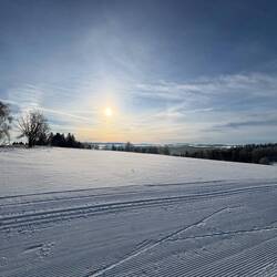 Da macht es Spaß, zu starten. Auch wenn's bei -5° noch recht kalt ist.