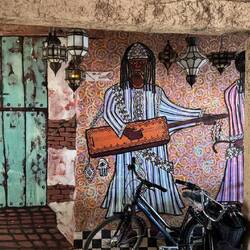 Die Tür, du Wandbemalung 😍