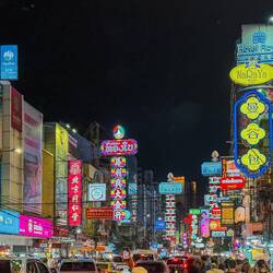 Chinatown - schrill, bunt, laut, überlaufen - man muss es erlebt haben!