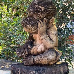 Ein netter Geselle auf dem Tempelgelände 🙂