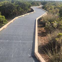 Board walk at Rhyll Conservation Park on Phillip Island